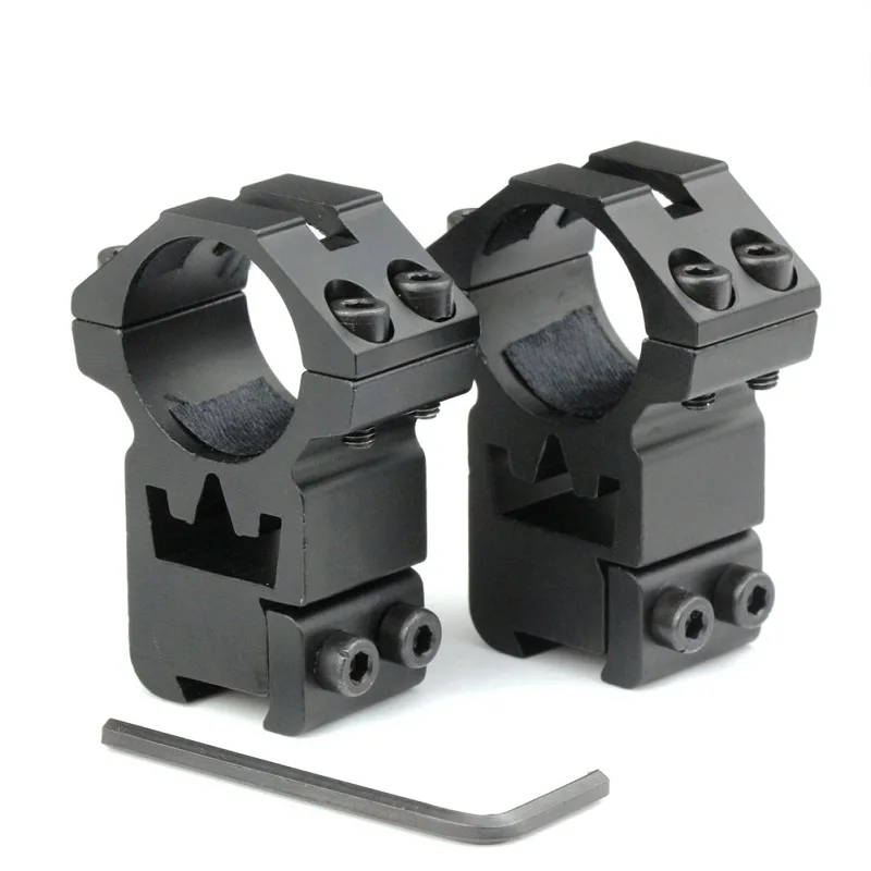 

2pcs 25.4mm High Profile Rifle Scope Rings Mount Rings for 1" Inch Rifle Scope 11mm Dovetail Rail