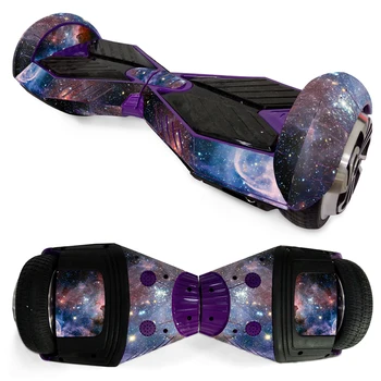 

Free drop shipping for colorful starry sky skin style design For 6.5 inch Scooter Hoverboard Decal Sticker #TN-LBJN-0015