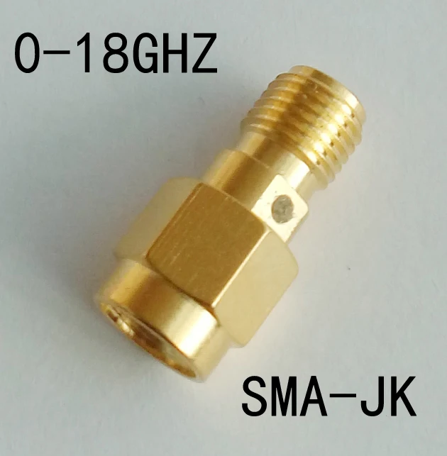 SMA-JK адаптер 18G тестовый адаптер головка SMA на головка SMA радиочастотный коаксиальный разъем