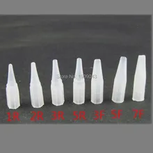 100 шт 1RL 2R 3R 7F Перманентный макияж татуировки Советы Предварительно стерилизованное одноразовое дешевая машина иглы Советы поставка