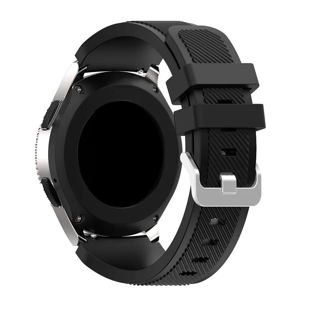 Аксессуары для умных часов Huami Amazfit 2 Stratos Мужской силиконовый спортивный ремешок для samsung galaxy watch 46 мм/gear S3