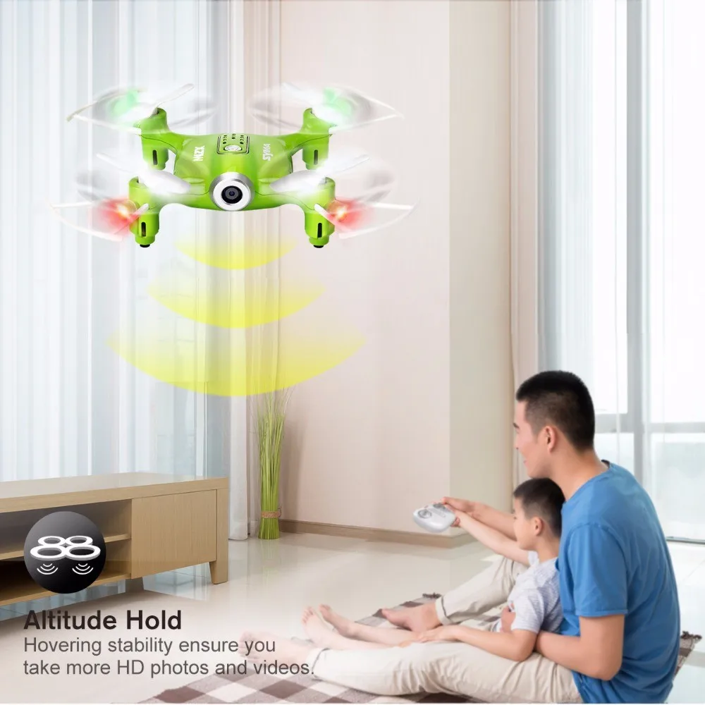 SYMA X21W селфи мини Drone с Wi-Fi Камера hd 720 P FPV Дрон Радиоуправляемый квадрокоптер 2,4 ГГц 4CH вертолет дроны для Детский подарок