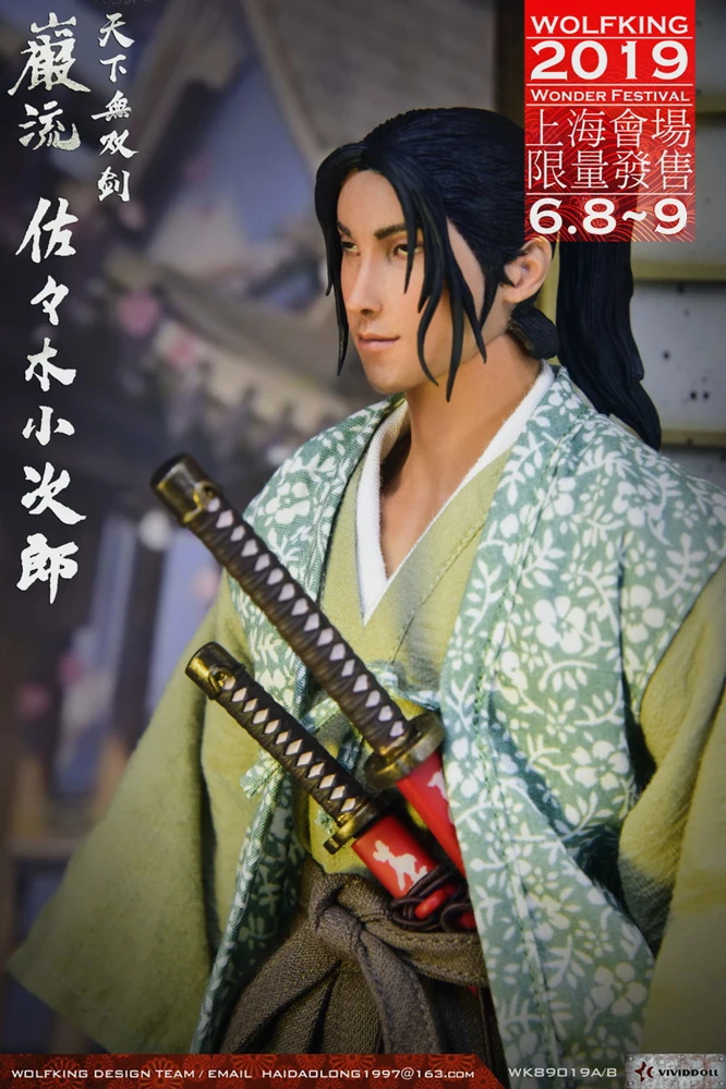 WOLFKING Wonder Festival 2019 японский Ронин Сасаки кохиро 1/6 фигурка стандартная версия|action