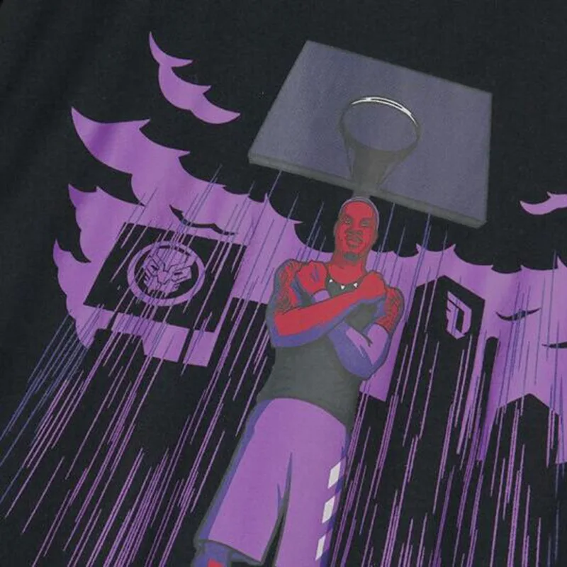 Nova chegada original adidas dame blk pnthr