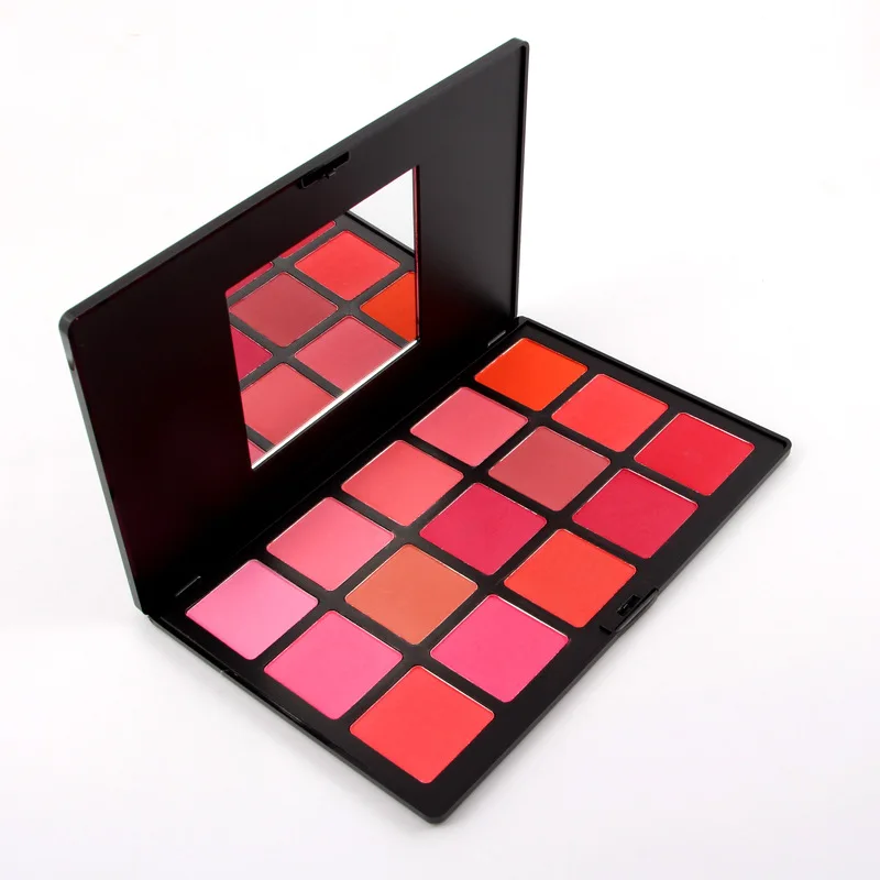 

Professional 15 Color Makeup Blusher Long Lasting Powder Face Base Blush Bronzers Contouring Make Up Palette