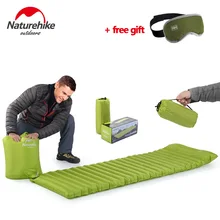 Naturehike Ultralight Outdoor Air Mattress Moistureproof Inflatable Air Mat With TPU Camping Bed Tent Camping Mat Sleeping Pad