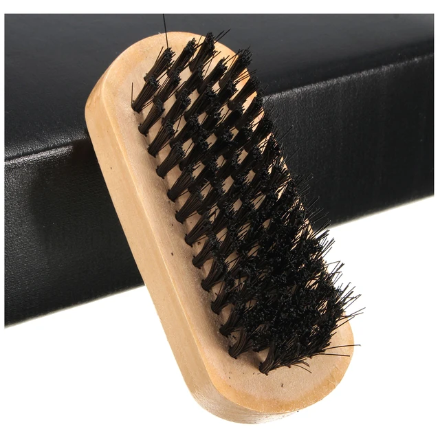 Kids 7 PCS/Sets Cleaning Shoe Shine Care Kit Neutral Polish Professional Polish Brush Set for  Leather Shoes/Boots Sneakers