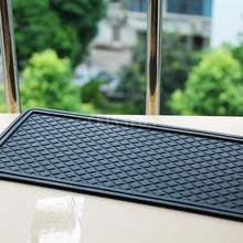 200 шт./лот, автомобильный ПВХ Противоскользящий коврик, липкий коврик, Автомобильный интерьер, приборная панель, нескользящий коврик для телефона, монета, держатель солнцезащитных очков 29*15 см