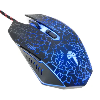 

LUOM 2000DPI Adjustable 7 Buttons 7D LED USB Wired Optical Gaming Mouse Mice Dual Mode for PC Laptop Desktop Computer gamer
