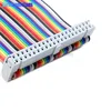 Newest 20cm 40 PIN 40PIN Way GPIO Rainbow Ribbon Cable For Raspberry Pi Model B / Model B+ ► Photo 2/6