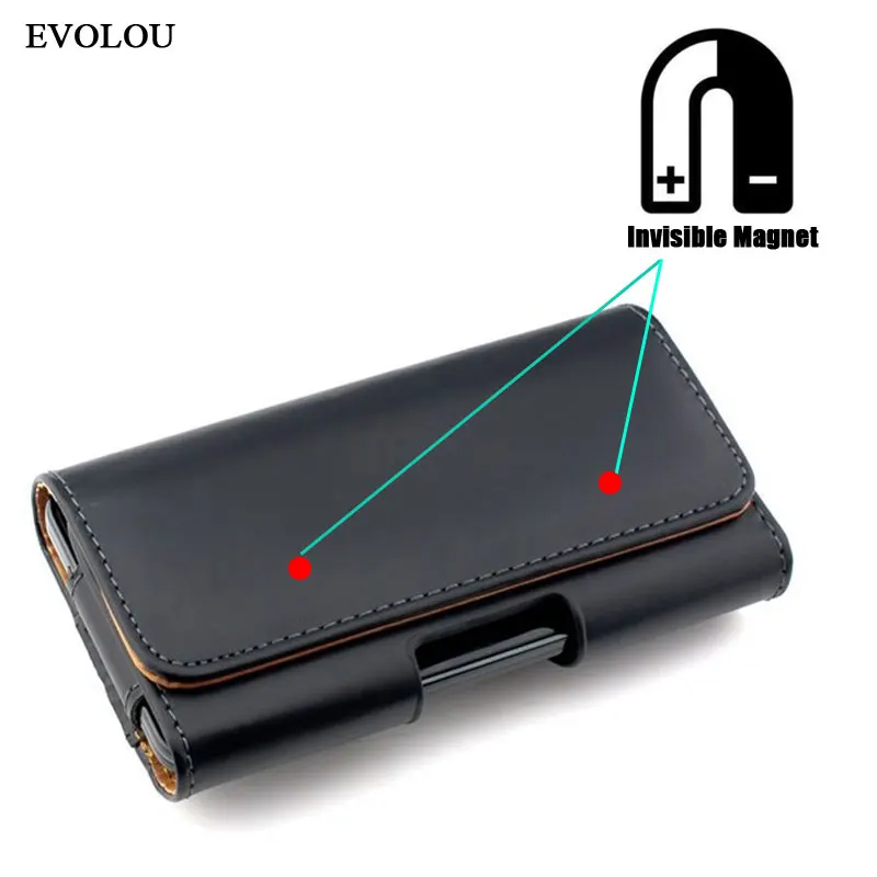 Кожаный чехол с зажимом для ремня oneplus 7 Pro 6T 5T 3T кожаный Nokia 5 1 6 2018 X5 X6 X7 X2 N930 3310|Сумки