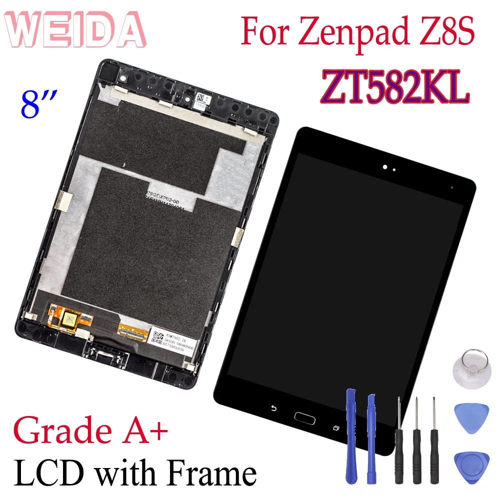 Замена ЖК-дисплея WEIDA " для Asus Zenpad Z8S ZT582KL ZT582 ЖК-дисплей сенсорный экран в сборе рамка P00J ZT582KL ЖК-дисплей