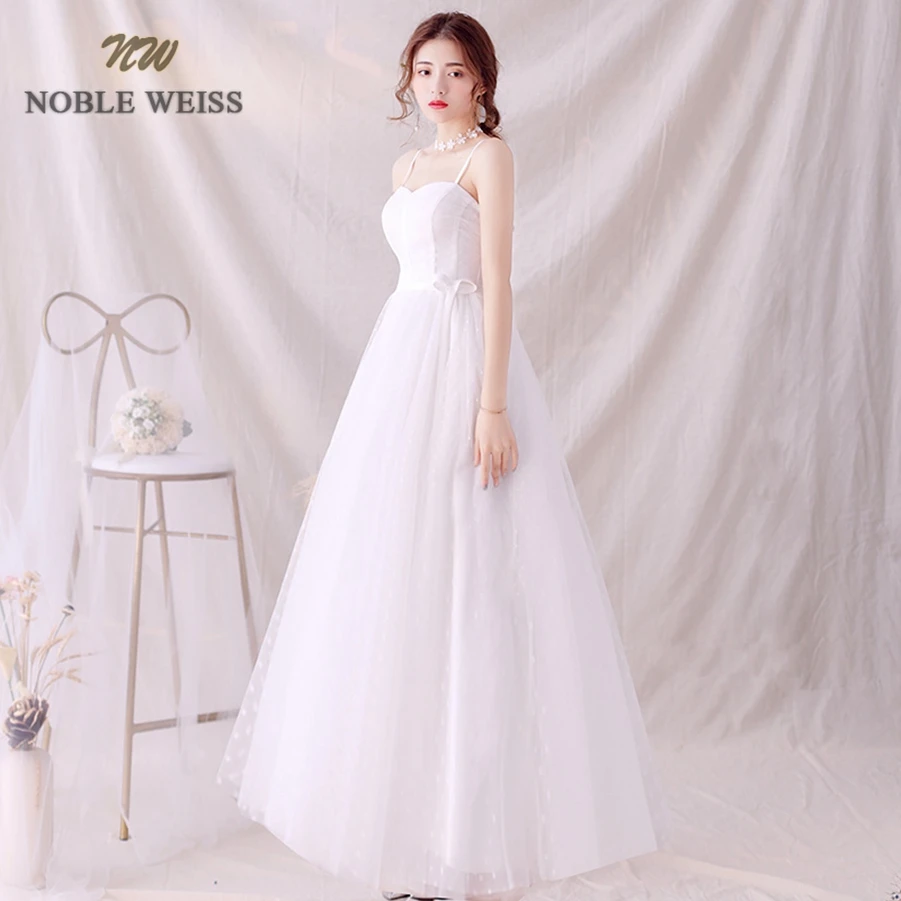 Wedding Dresses Tulle A Line Simple Wedding Dress Sexy Floor