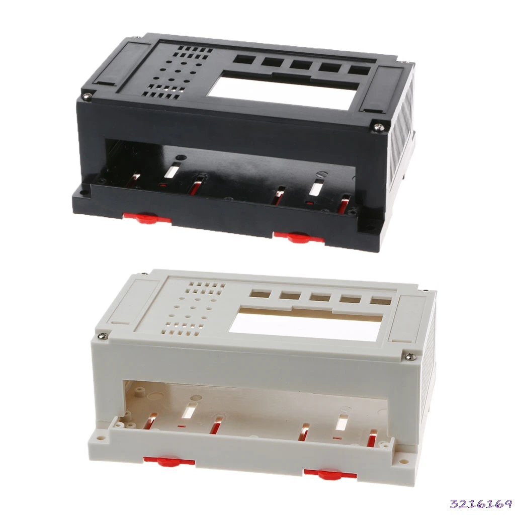 

155x110x60mm ABS Plastic Project Control Box Shell Case Rail Enclosure DIY Hot