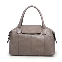 Nesitu/высококачественная повседневная женская сумка из натуральной кожи серого, черного, красного, синего цвета женская сумка через плечо для девушек женская сумка-переноска M8913