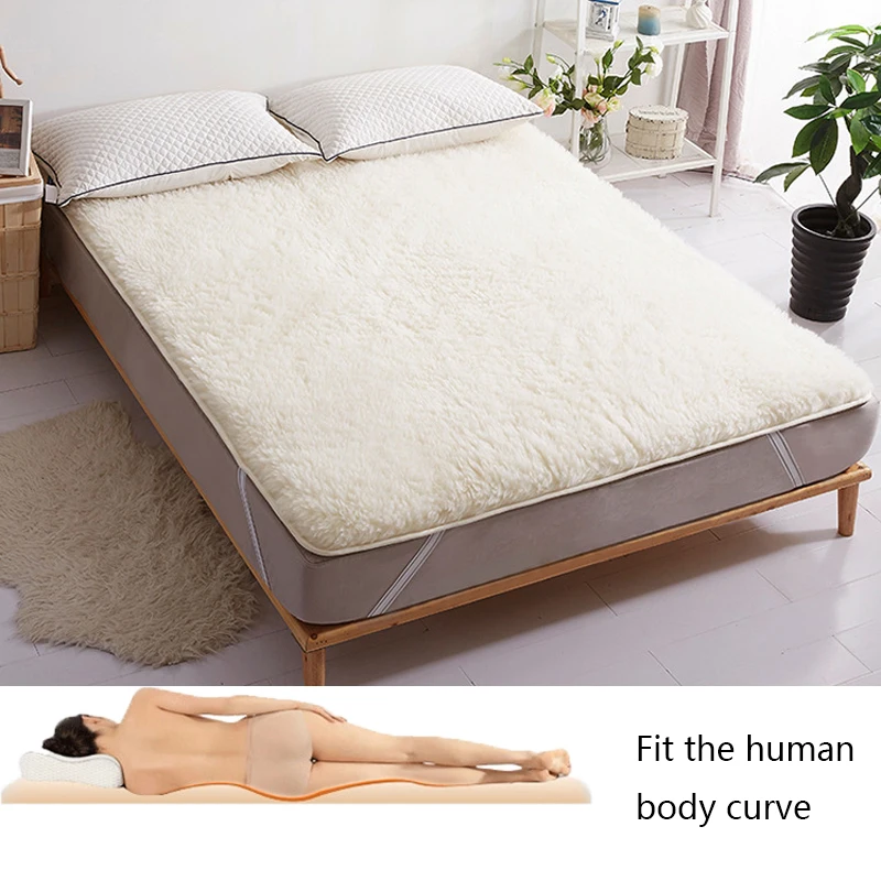 

2018 wool mattress portable mattress for daily use bedroom furniture mattress dormitory bedroom Tatami