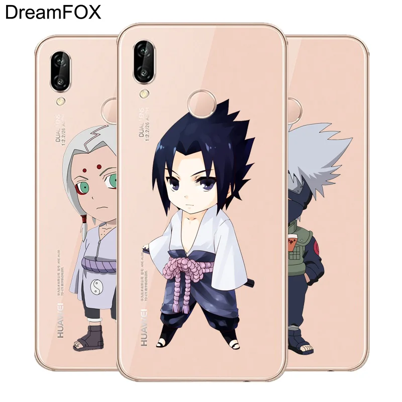 DREAMFOX M070 Cartoon Sasuke Naruto Soft TPU Silicone Case Cover For Huawei Honor 6A 6C 6X 7C 7X 8 Lite Pro |