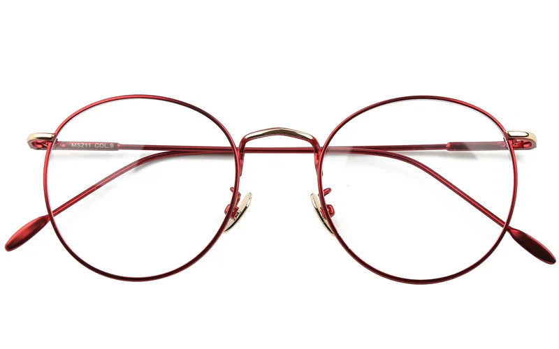 

Agstum Hot Sale Women Full Rim Eyeglasses Metal Frame Clear Lens Eyewear Spectacles Fashion Plain Glasses
