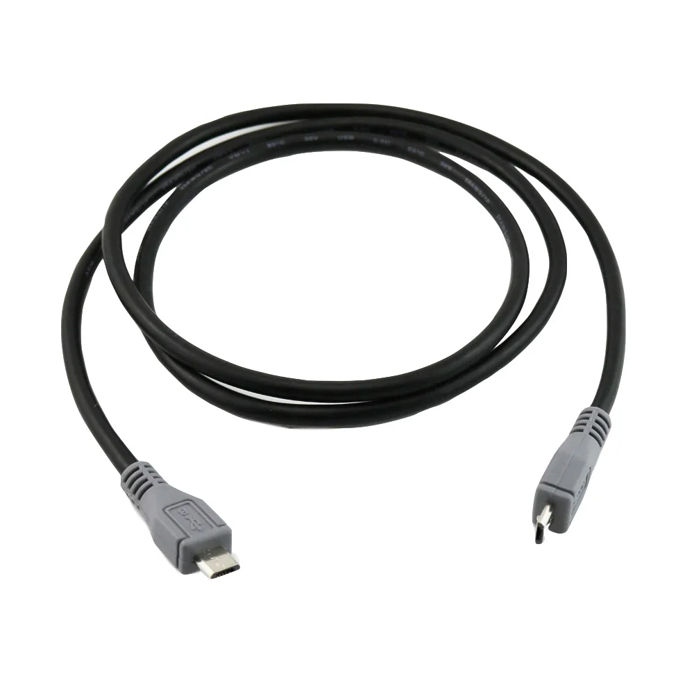 

1x Micro USB B Male to Micro USB B Male Plug OTG Converter Adapter Data Cable Cord 20cm/50cm/1m