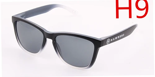 Фирменный дизайн мужские и женские солнцезащитные очки Классическая градиентная оправа Gafas HD& HAWKERES& mod солнцезащитные очки - Цвет линз: H9