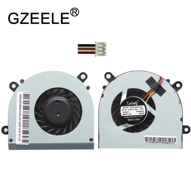 cheap GZEELE new Laptop cpu cooling fan for MSI FX600 FX603 FX610 FX610MX FX610DX GP60 CX61 FX620 GE620 16GH series Laptop Cooler fans