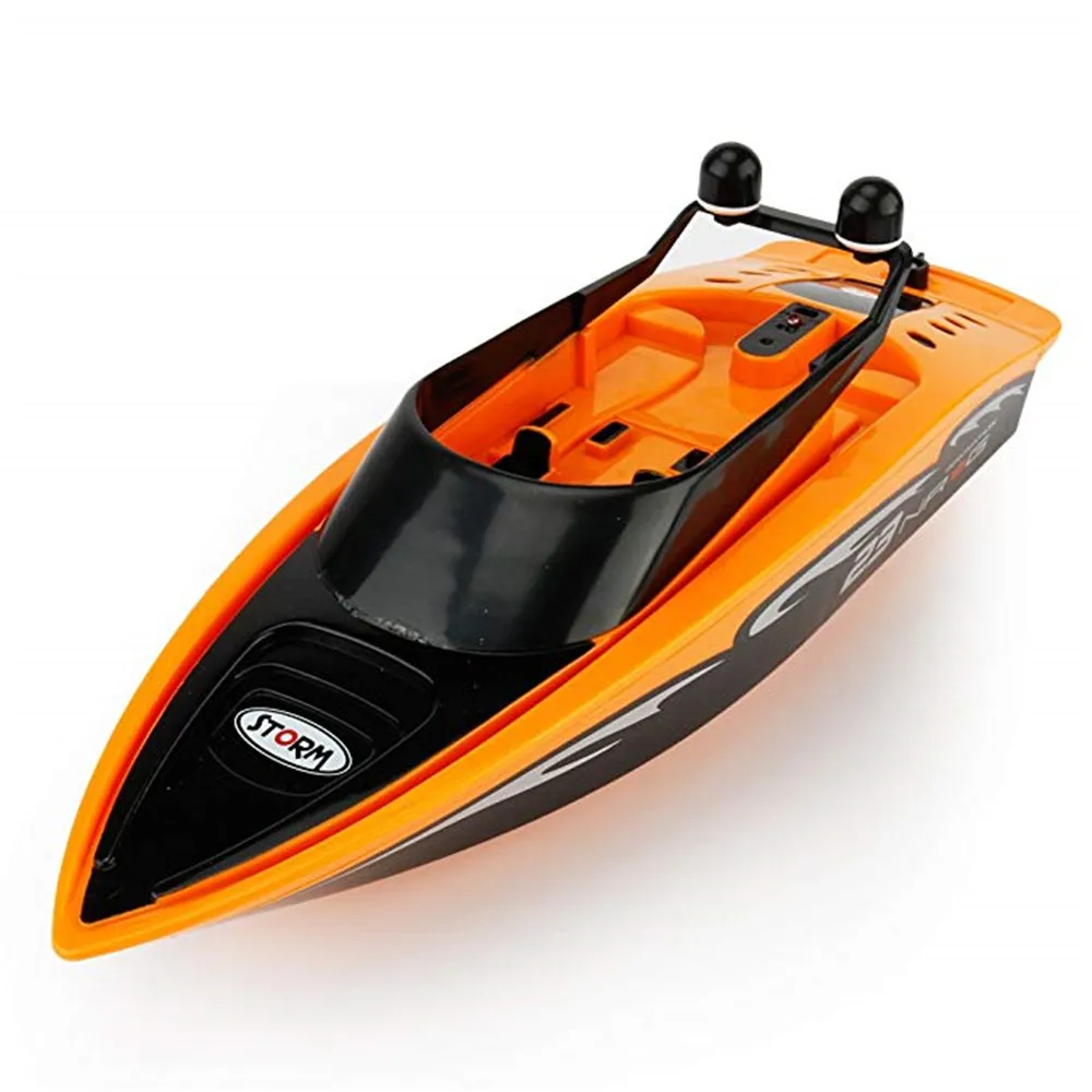 

RC Boats High-speed Radio remote control boat 2.4 GHZ 4-channel rowing electric toy children Electric racing speedboat Best Gift