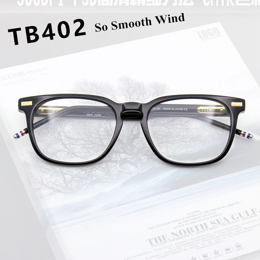 

2019 Thom Brand Retro Square Acetate Optical Glasses Frame Men Women Spectacle Frame Oculos de Grau Rectangle Eyeglasses