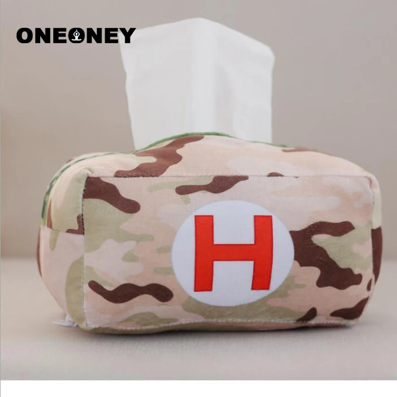

Oneoney First Aid Kit Tissue Box Paper Husband Gift PUBG Present to Boyfriend Birthday Home Car Decor Pillow Chicken Stotage Box