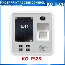 FS28 биометрическая машина контроля доступа к отпечаткам пальцев Электрический считыватель сканер сенсор кодовая система для дверного замка