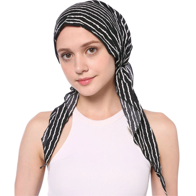 

Haimeikang Autumn Winter Turban for Women's Head Scarf Chemo Cap Headband Headwear Handkerchief Bandanas Hair Bands Women