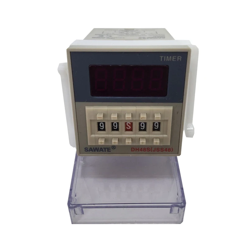 

DH48S-1Z DH48S-S DH48S-2Z 2ZH Timer relay repeat cycle time relay / timer with socket 220V 110V 24V 12V timer relays