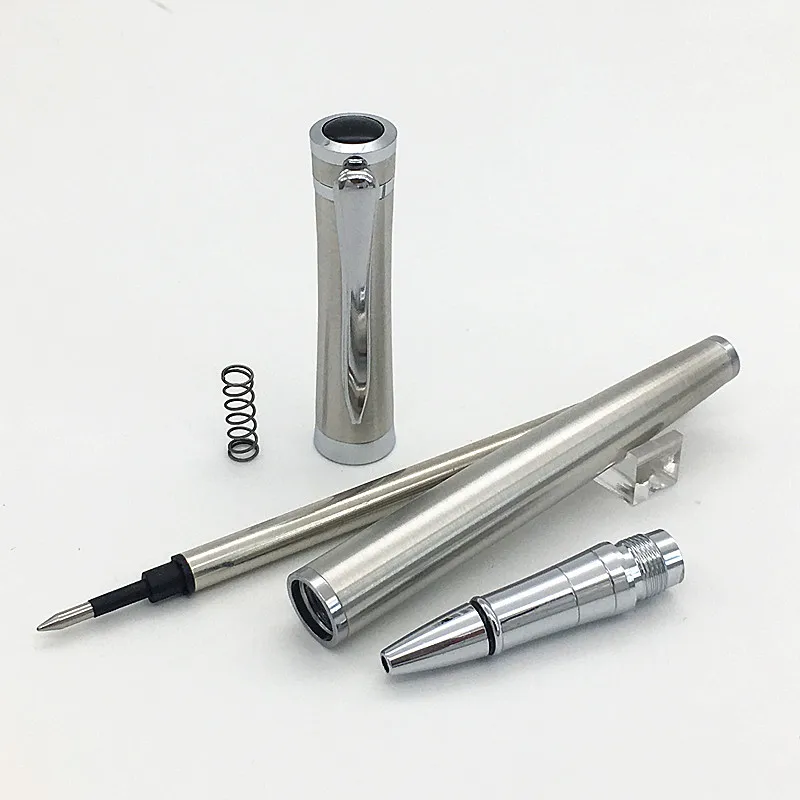 Новый бренд Цвет металла высокого качества ручки шариковых ручек офиса и школьные принадлежности ручки, карандаши и письменные
