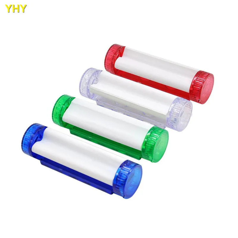 Plastic Cigarette Rolling Machine +Tobacco Herb Grinder +Storage Container Suitable 110MM Paper10