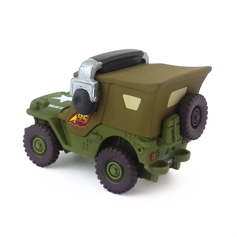 Disney Pixar Cars Sarge с гарнитурой металлическая литая под давлением игрушечная машина