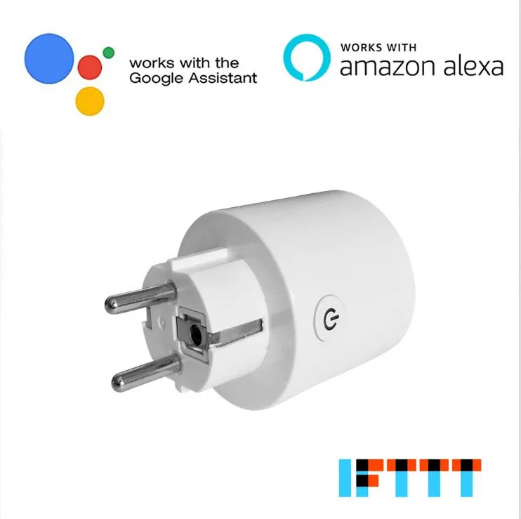 

Smart Socket EU Mini can work with Alexa and Google Home support