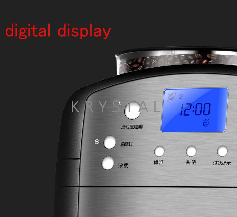 Automatic Espresso Machine Home Coffee Machine Electric Coffee Maker Cafe Amercian Machine Coffee Grinder Ac M125a Espresso Machine Automatic Espresso Machinecoffee Machine Aliexpress