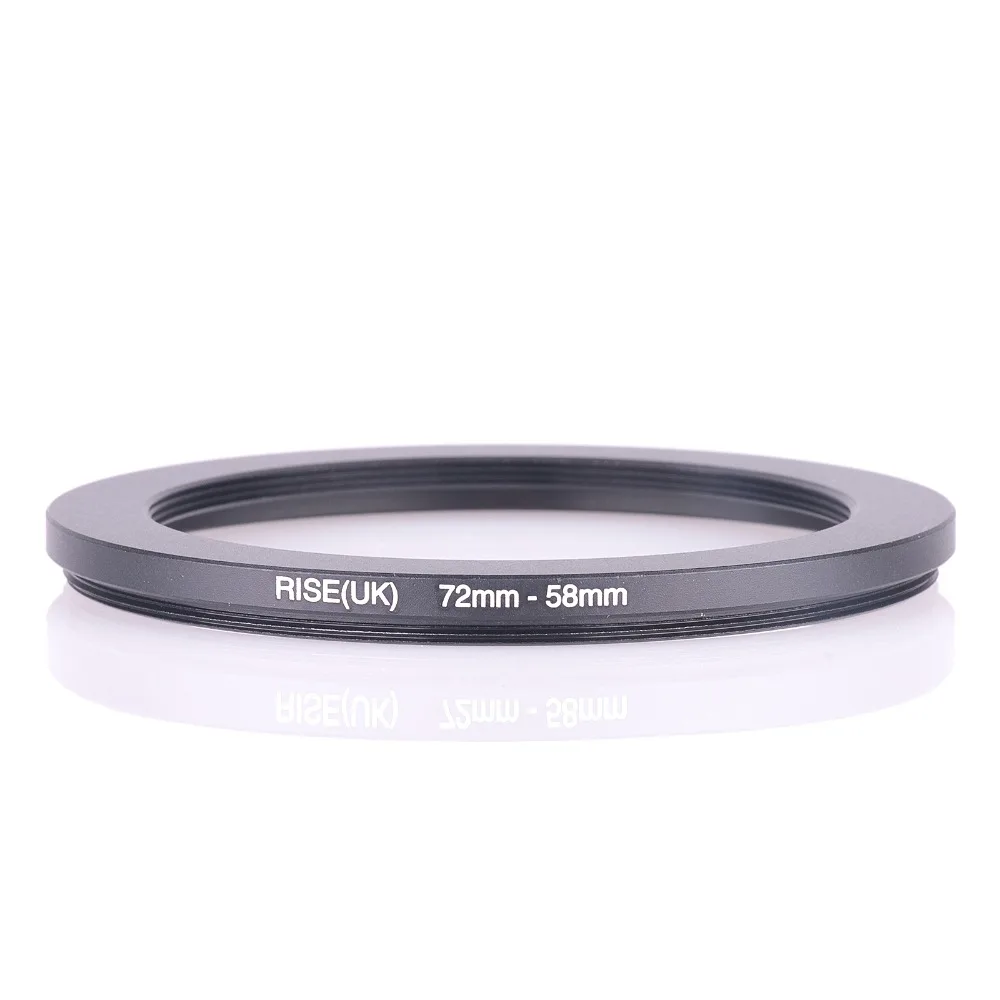 

72-58 MM 72 MM - 58 MM 72 to 58 Step Down Ring Filter Adapter
