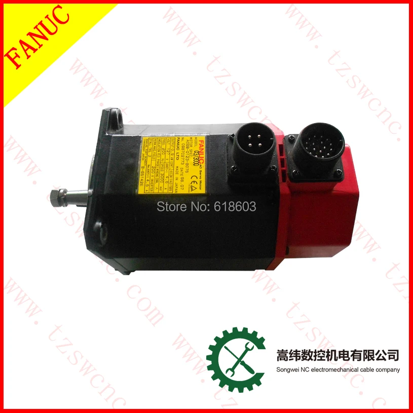 Alpha 3/3000 A06B-0123-B076 AC servo motor Fanuc Alpha 3/3000 A06B-0123-B076 AC servo motor Fanuc