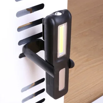

COB LED Flashlight Magnetic Work Light USB Rechargeable Lantern Power display Hanging Torch Lamp Night Lighting