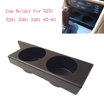 

Car Cup Holder for BMW E39 5-Series 1997-2003 Front Black Cupholder