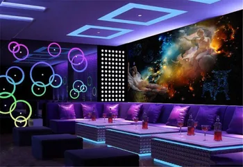 

Wholesale Decoration JB KTV HD Wallpaper Beautiful Universe Angel And Fairy Woman Beautiful Wallpaper