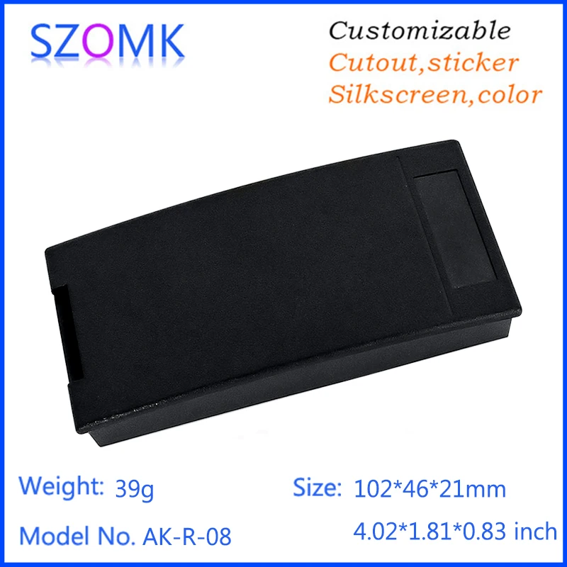 

1 piece, 102*46*21mm plastic door access enclosure LED electronics box szomk electrical RFID plastic sensor instrument housing