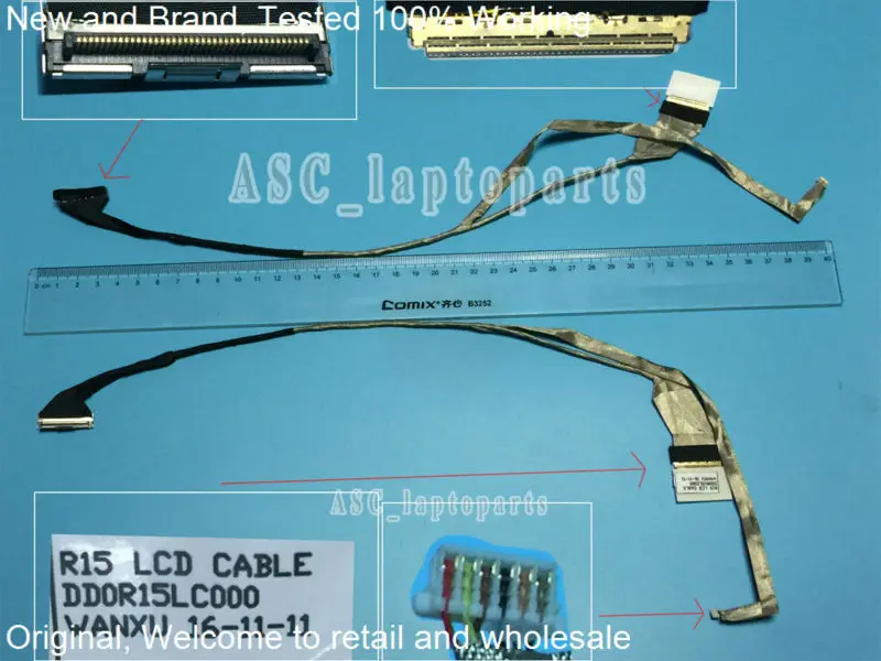 Laptop Screen Display Cable DD0R15LC000 