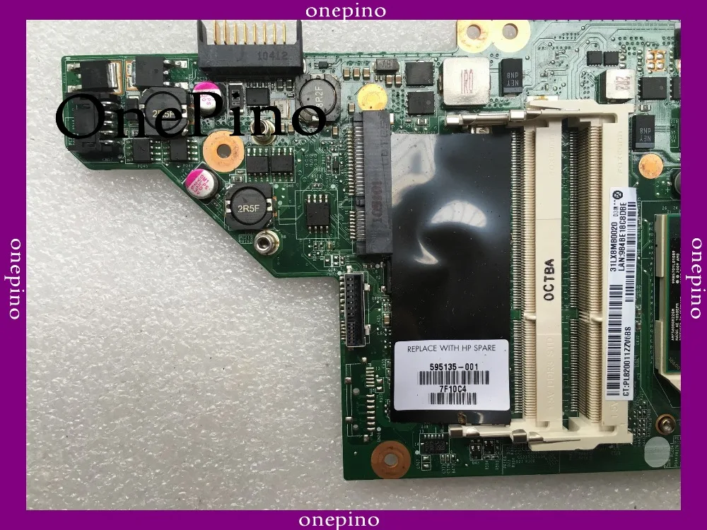 595135-001 ل جناح HP DV6-3000 اللوحة المحمول DV6 دفتر DA0LX8MB6D1 REV: D 100% اختبار