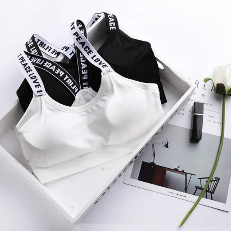 2018 Summer New Fashion English Letters Ladies Sleeveless Strapless Tube Woman Sexy Elegant Tube Tops 2018 Summer New Fashion English Letters Ladies Sleeveless Strapless Tube Woman Sexy Elegant Tube Tops