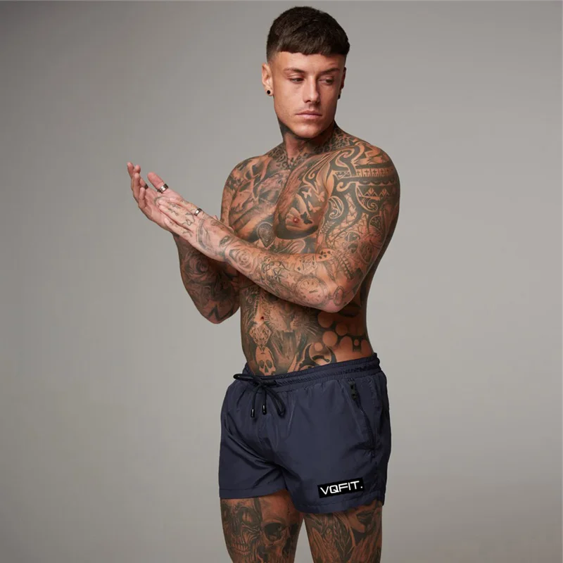 

2019 New Men Gyms Fitness Bodybuilding Shorts Mens Summer Casual Cool Short Pants Male Jogger Workout Beach Brand Breechcloth