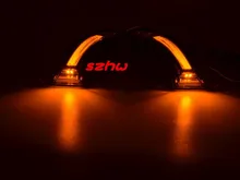 July King LED Rear-view Mirror Lights Case for Hyundai Elantra Avante Veloster, Positon Guide Lamp DRL+ Turn Signals+ Foot Lamp