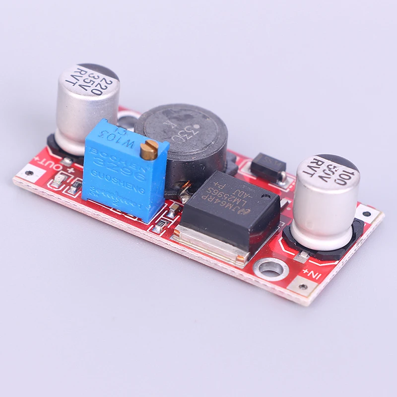 

DC-DC 3.2-40V CC Adjustable Max 3A Step Down Buck Charging Board LM2577S LM2596S Power Charger Converter Module