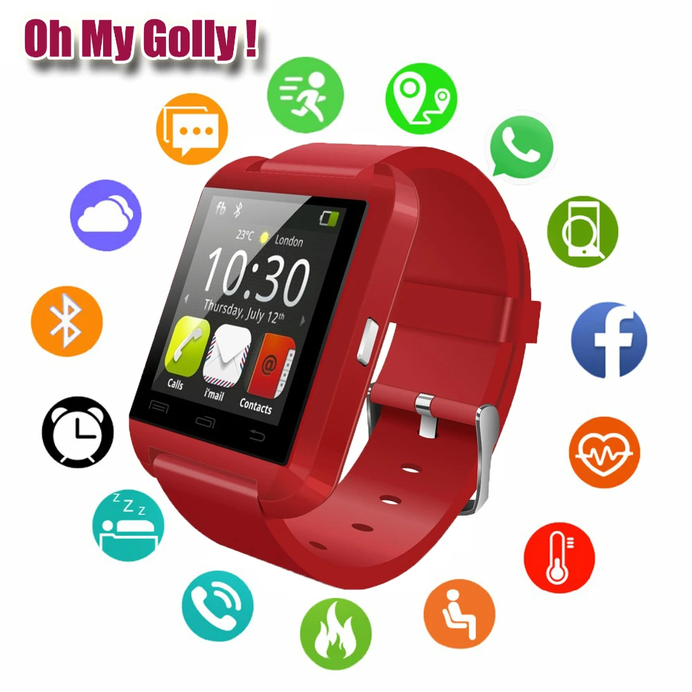 

Smartwatch Men Women Bluetooth Smart Watch for iPhone IOS Android Smart Phone Wear Clock Wearable Device Smartwach PK GT08 DZ09