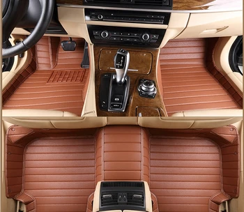 

High quality! Customize special car floor mats for New Honda Civic 2016-2017 waterproof perfect fit salon carpets,Free shipping